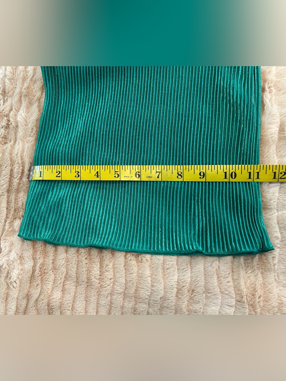 Green Sleeveless, Wide Leg Jumpsuit - Picture 8 of 9